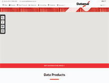 Tablet Screenshot of datamar.com.br